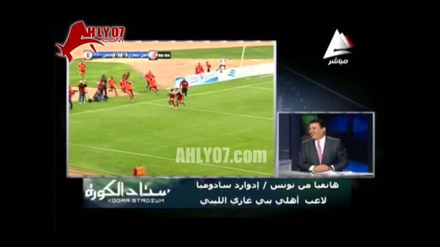 موقف محرج على الهواء لمدحت شلبي والتلفزيون المصري فضيحة علنية HD