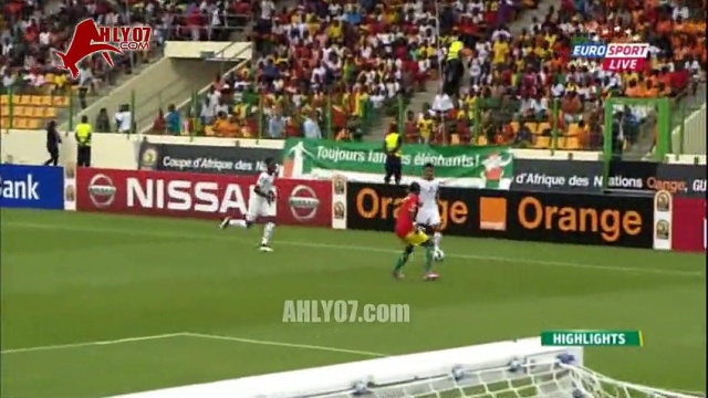 أهداف غانا 3 غينيا 0 أمم افريقيا 205 دور ال8