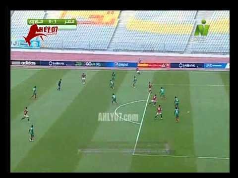 هدف منتخب مصر الأول في مالاوي مقابل 0 وديا لأحمد حسن مكي