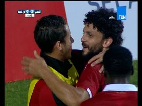 هدف الأهلي الثاني  في غزل المحلة مقابل 0 غالي الدوري 25 اكتوبر 2015