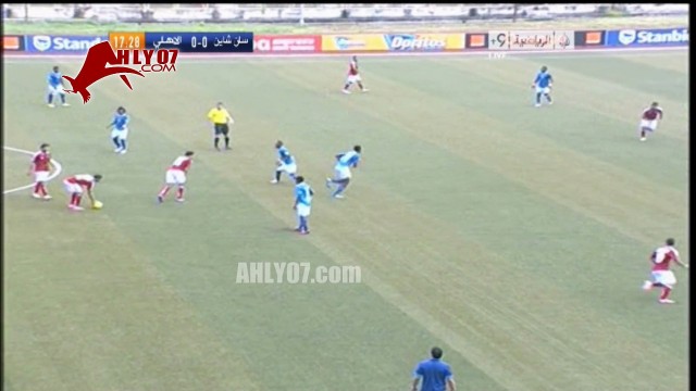 هدف الأهلي الأول في صن شاين النيجيري مقابل 0 جدو ذهاب قبل نهائي افريقيا 6 اكتوبر 2012