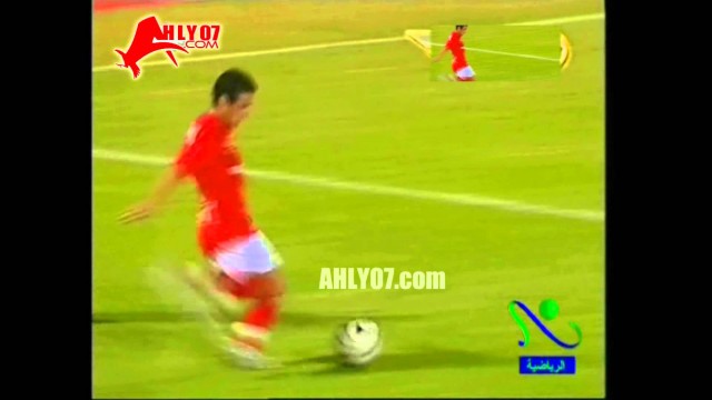 هدف الأهلي الأول في المصري مقابل 0 تريكة الدوري 2 نوفمبر 2006
