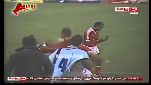 هدف الأهلي الأول مقابل 1 الزمالك حسام حسن الدوري 25 ديسمبر 1987