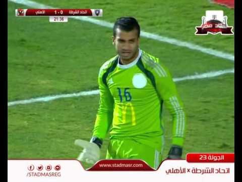 هدف الأهلي الثاني في الشرطة مقابل 0 احمد فتحي الدوري 3 ابريل 2016