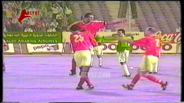 أهداف فوز الأهلي 2 مقابل 0 السويس عرابي و حسام حسن الأسبوع 26 الدوري 19 مايو 1998