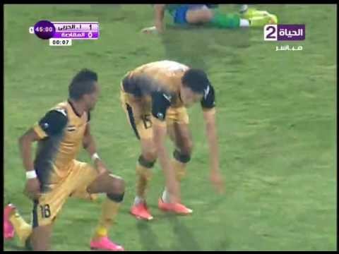 جدو يحرز الهدف الثاني للانتاج الحربي في مصر المقاصة مقابل 0 على طريقة أمم 2010 في الدوري