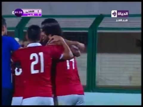 هدف الأهلي الأول في انبي مقابل 1 مؤمن زكريا قبل نهائي كأس مصر 4 أغسطس 2016