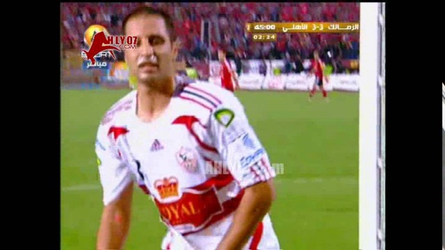 هدف محمد بركات القاتل في الزمالك والأهلي 3-3 بالدوري 16 ابريل 2010