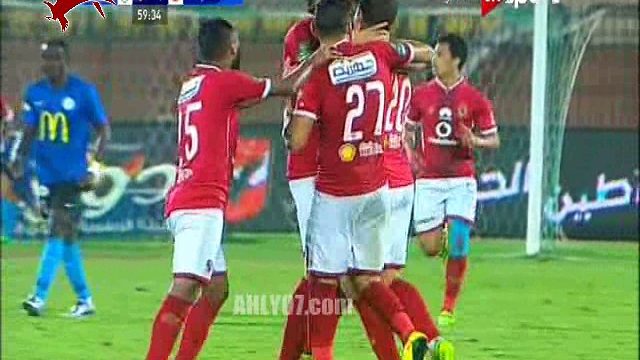 هدف الأهلي الأول في الداخلية مقابل 0 سعد سمير تصويبة الدوري 1 ابريل 2017