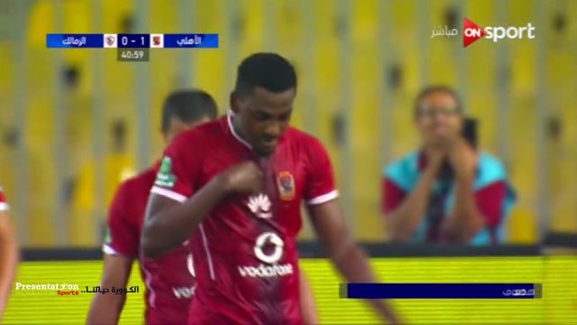 أهداف الأهلي 2 الزمالك 0 وليد سليمان و أجاي الدوري 17 يوليو 2017