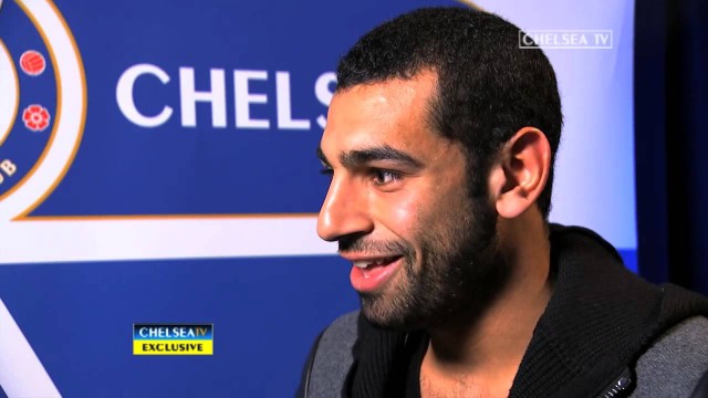اول تصريحات لمحمد لصلاح مع قناة نادي تشيلسي  EXCLUSIVE: New signing Mohamed Salah speaks to Chelsea TV