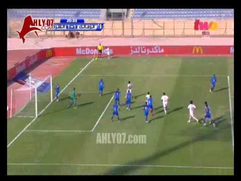 هدف تعادل الزمالك في الشرطة مقابل 1 نهائي قبل الدورة الرباعية