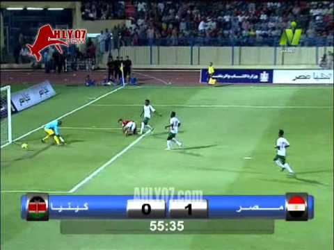 هدف منتخب مصر في كينيا وديا 1-0 لعمرو جمال