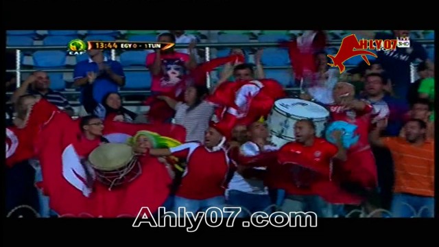 الهدف الأول تونس 1 مقابل 0 مصر – تصفيات أمم إفريقيا 2015 – علي محمد علي