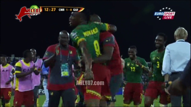 أهداف الكاميرون 1 غينيا 1 أمم افريقيا 2015