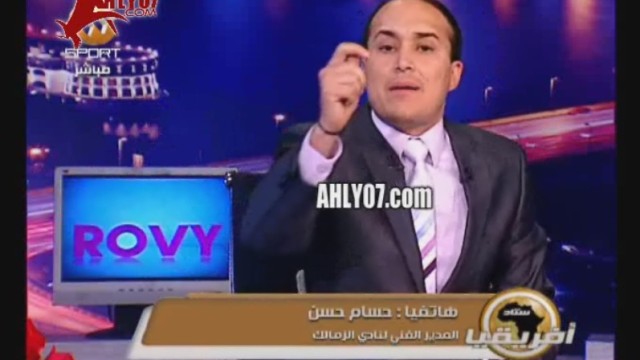 ذكرى موقعة الجلابية ـ خناقة نارية على الهواء حسام حسن مع اعلامي تونسي