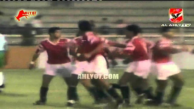 الهدف الأول منتخب مصر مقابل 0 السعودية سامي الشيشيني – نهائي كأس العرب في 18 سبتمبر 1992