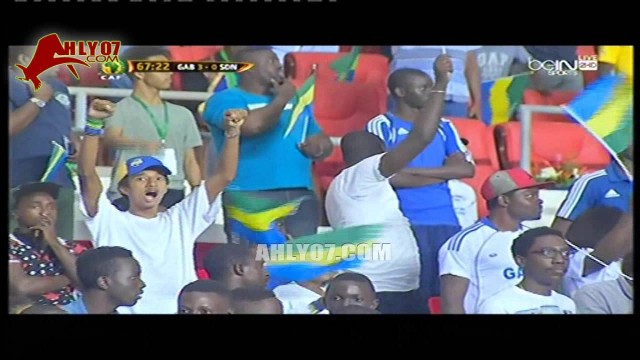 هدف ايفونا الثاني مع الجابون في شباك السودان بتصفيات كأس الأمم 5 سبتمبر 2015