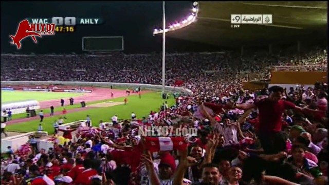 هدف الوداد المغربي الأول في الأهلي مقابل 1 افريقيا 11 سبتمبر 2011