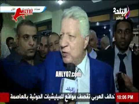 شاهد هجوم ناري وسباب مرتضى منصور لعلاء عبد الصادق وتهديدات على الهواء