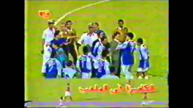 الهدف الذهبي للأهلي 2 الهلال السعودي 1 لأحمد نخله قبل نهائي البطولة العربية 13 سبتمبر 1996