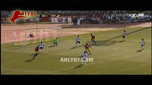 هدف تشاد الأول في منتخب مصر مقابل 2 تصفيات الامم 6 سبتمبر 2015