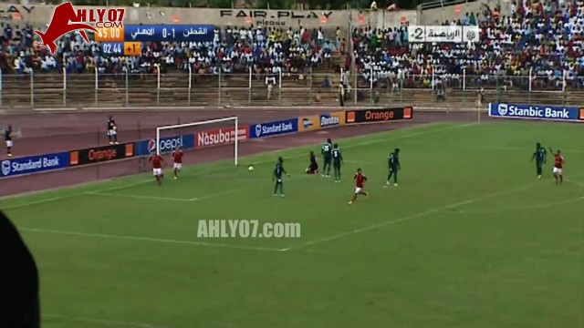 أهداف القطن الكاميروني 1 الأهلي 1 أبو تريكة ذهاب قبل نهائي افريقيا 6 اكتوبر 2012