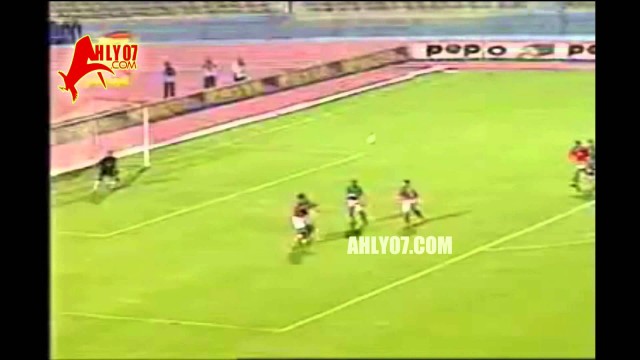 أهداف مباراة الأهلي 2 مقابل 0 جولدي لعلاء إبراهيم و بلال في 22 أكتوبر 2002