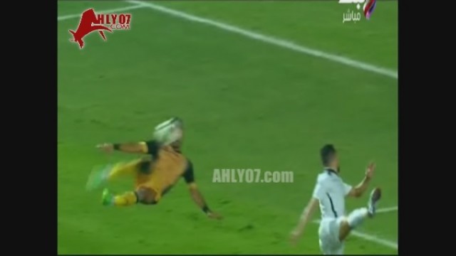 هدف أكثر من عالمي لصلاح أمين لاعب الانتاج الحربي في الجيش