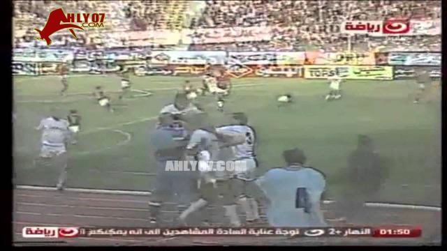 هدف الزمالك الأول مقابل 0 الأهلي أيمن يونس الدوري 25 ديسمبر 1987