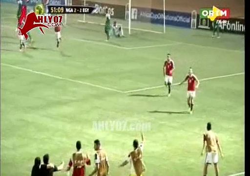 هدف منتخب مصر الأوليمبي الثاني في نيجيريا مقابل 2 تصفيات ريو دي جانيرو
