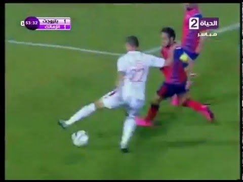 هدف التعادل للزمالك في بتروجيت 1-1 الدوري 28 ديسمبر 2015