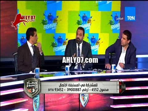 شاهد جهل خالد الغندور بالفارق بين بطولات افريقيا ومجدي عبد الغني يحرجه على الهواء