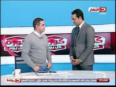 احمد مرتضى منصور يقتحم استديو كريم حسن شحاتة على الهواء .. انت بتتكلم على الزمالك ليه بقى