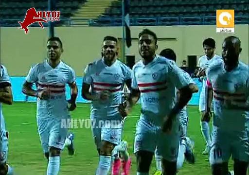 شاهد مسخرة سبب ازمة مباراة الزمالك لاعبو الشرطة بدأو اللعب اثناء الاحتفال