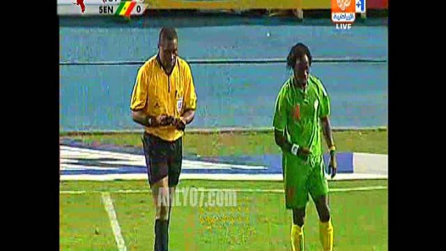 هدف منتخب مصر الأول في السنغال احمد حسن مقابل 0 امم افريقيا 7 فبراير 2006