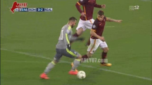 شاهد ريال مدريد يسجل هدف في روما على طريقة ايفونا الاهلي
