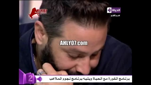 شاهد بكاء حازم امام بسبب قناة الحياة والمخرج