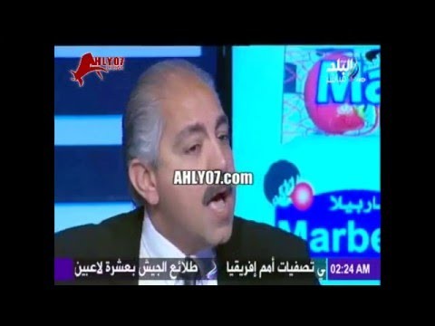 شاهد العامري فاروق يفقد أعصابه على الهواء ويصرخ في محمود طاهر