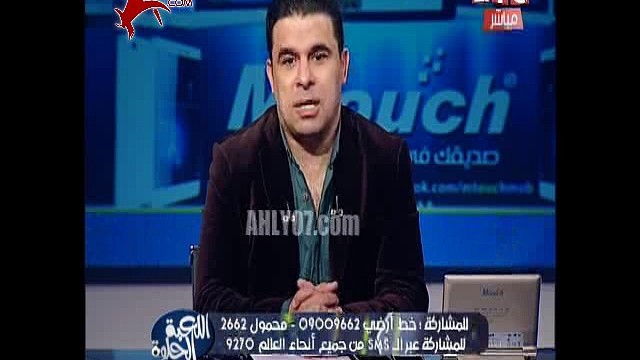 شاهد خالد الغندور متأثرا يكاد يبكي ويعلن عن بكائه على الهواء من أجل فوز مصر