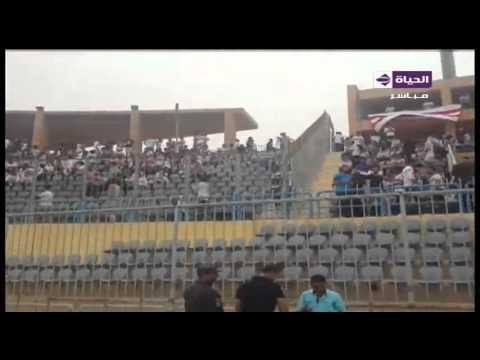 اجواء جماهير الزمالك في بترو سبورت قبل مباراة بجايه الجزائري