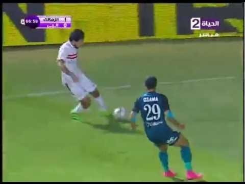 هدف الزمالك الأول في انبي مقابل 0 الدوري 26 مايو 2016