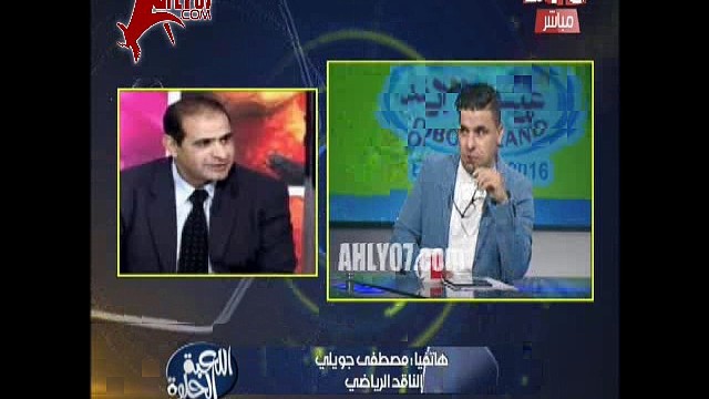 أبو المعاطي زكي يفضح خالد الغندور على الهواء هو انت اعدادك مبيجبش الا اللي ضد الأهلي