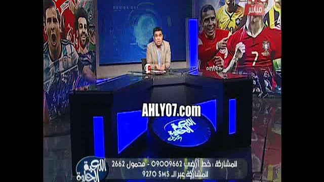 خالد الغندور يصرخ على الهواء انا مش الحيطة المايلة للزمالكاوية والزمالك وده جزائي