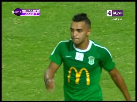 شاهد مجمع أغرب الفرص الضائعة من أوباما لاعب الزمالك المعار للاتحاد في مباراتهم وإهدارها بطريقة غريبة