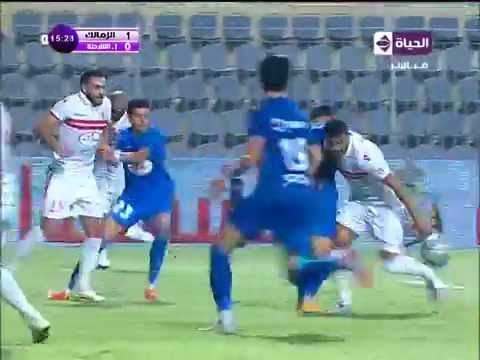 هدف الزمالك الاول في اتحاد الشرطة مقابل 0 كاس مصر 12 يوليو 2016