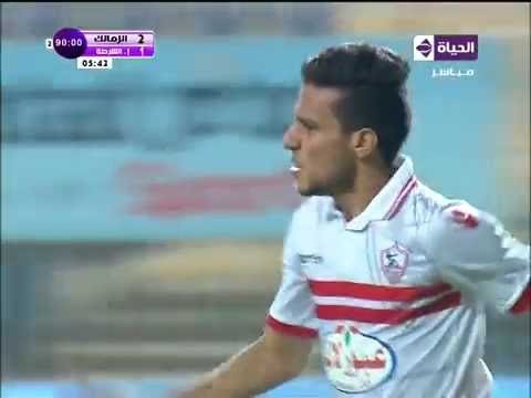 هدف الزمالك القاتل والثاني في الثانية الاخيرة في مرمى اتحاد الشرطة والفوز