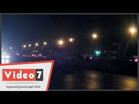 فيديو حادثة اتوبيس جماهير الأهلي بعد مباراة الوداد في طريق العودة