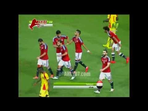 شاهد هدف منتخب مصر الأول في غينيا مقابل 0 تريزجيه وديا 30 اغسطس 2016