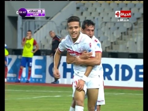 هدف الزمالك الثالث في الأهلي مقابل 1 نهائي كأس مصر 8 أغسطس 2016